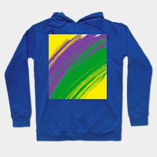 Mardi Gras Abstract Hoodie